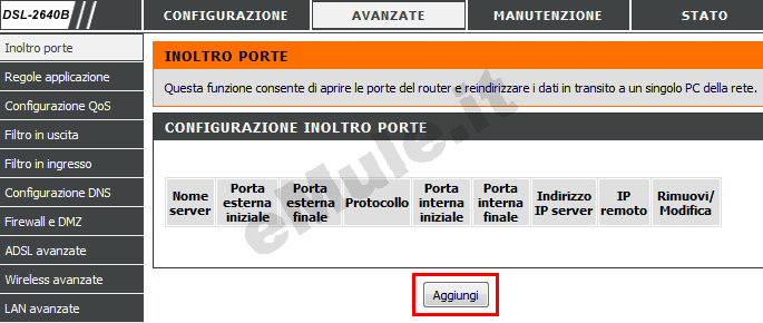 Port Forwarding