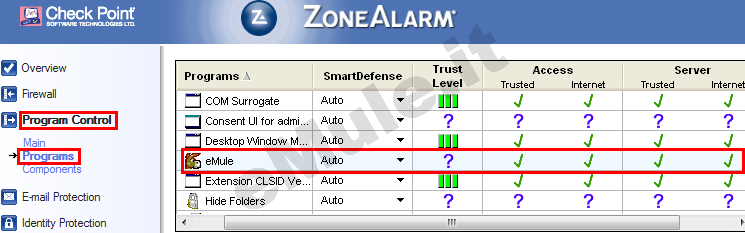 ZoneAlarm Internet Security 2010